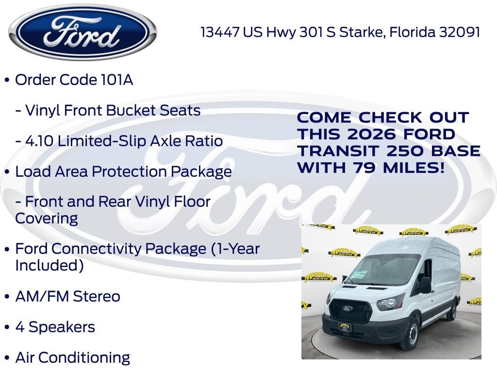2026 Ford Transit-250 Base 101A