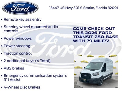 2026 Ford Transit-250 Base 101A