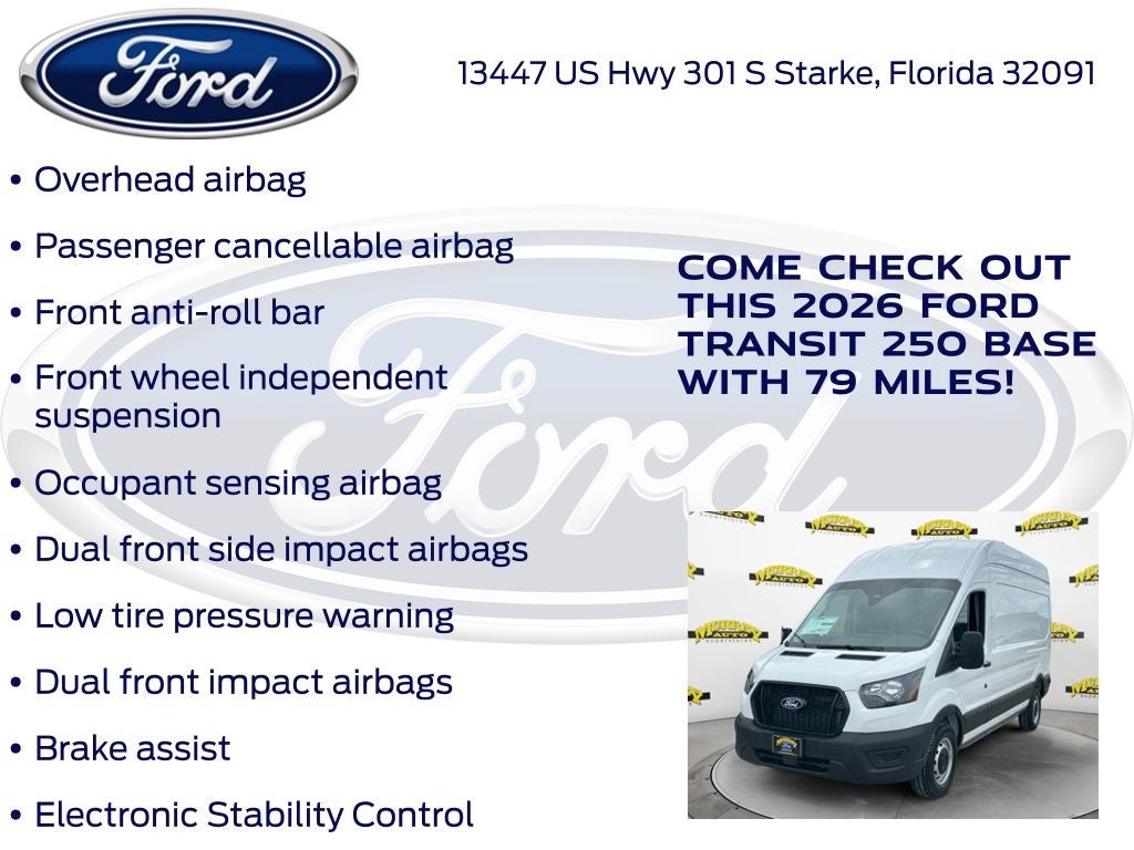 2026 Ford Transit-250 Base 101A