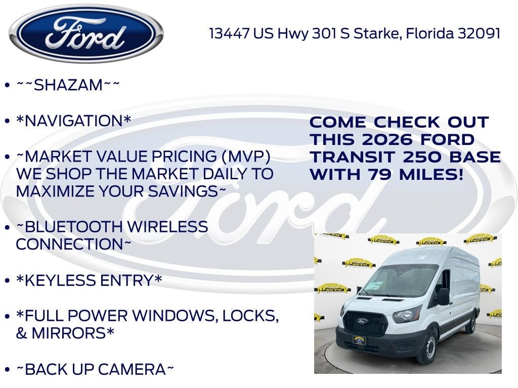 2026 Ford Transit-250 Base 101A