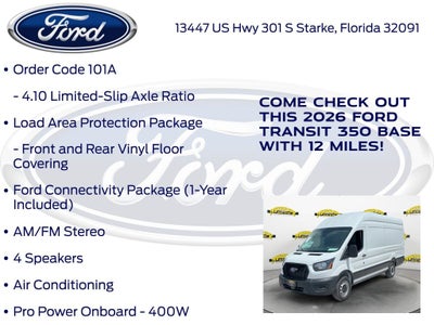 2026 Ford Transit-350 Base 101A