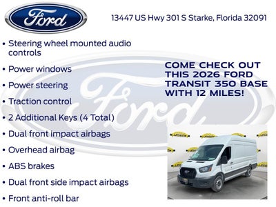 2026 Ford Transit-350 Base 101A