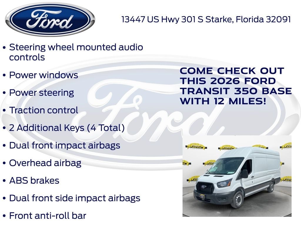 2026 Ford Transit-350 Base 101A