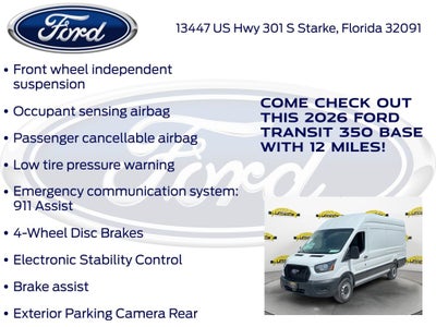 2026 Ford Transit-350 Base 101A