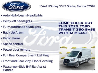 2026 Ford Transit-350 Base 101A