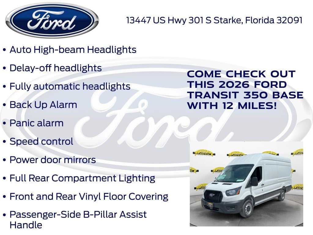 2026 Ford Transit-350 Base 101A
