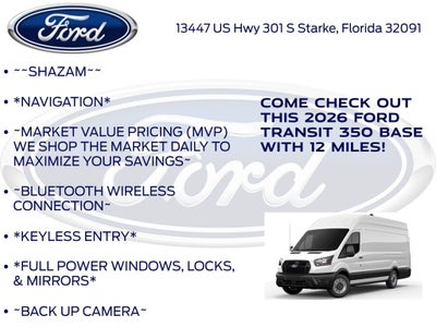 2026 Ford Transit-350 Base 101A