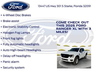 2025 Ford Ranger XL 100A