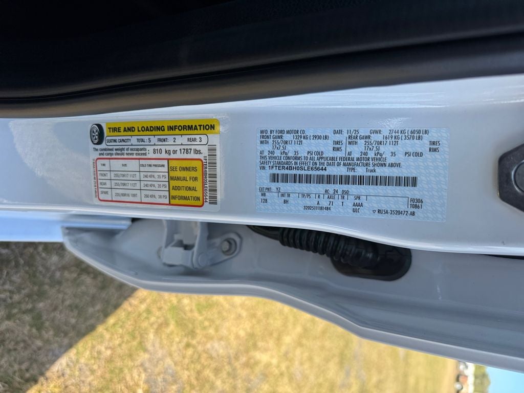 2025 Ford Ranger XL 100A