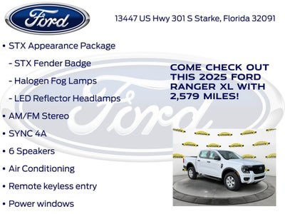 2025 Ford Ranger XL 100A