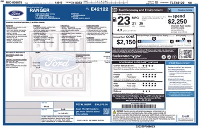 2026 Ford Ranger XL 100A