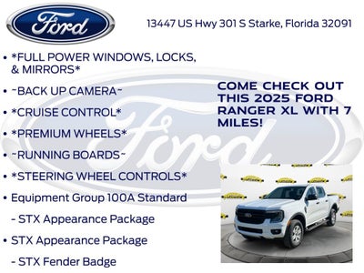 2025 Ford Ranger XL 100A