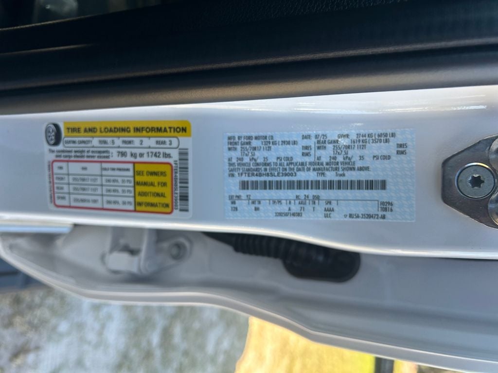 2025 Ford Ranger XL 100A