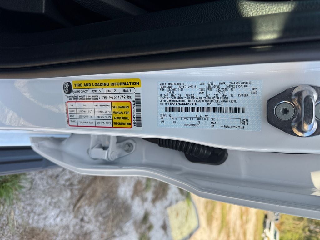 2025 Ford Ranger XL 100A