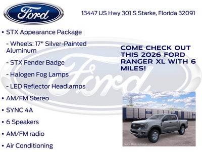 2026 Ford Ranger XL 100A