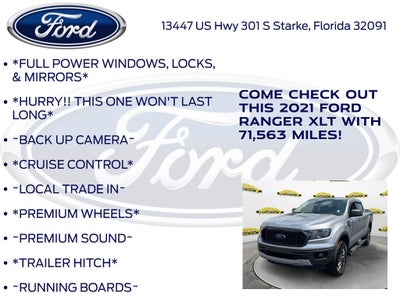 2021 Ford Ranger XLT