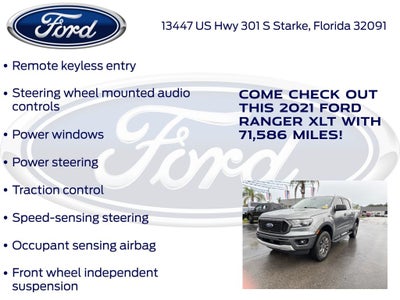 2021 Ford Ranger XLT