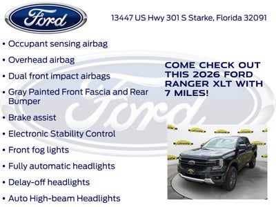 2026 Ford Ranger XLT 300A
