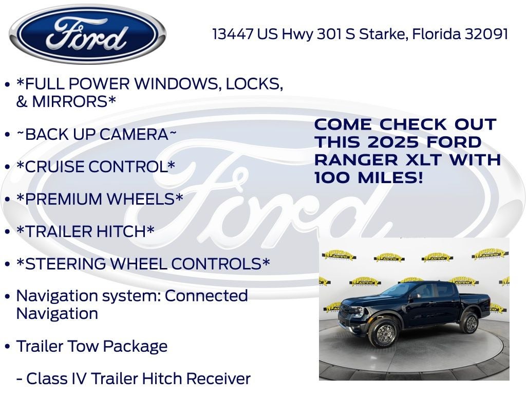 2025 Ford Ranger XLT 300A