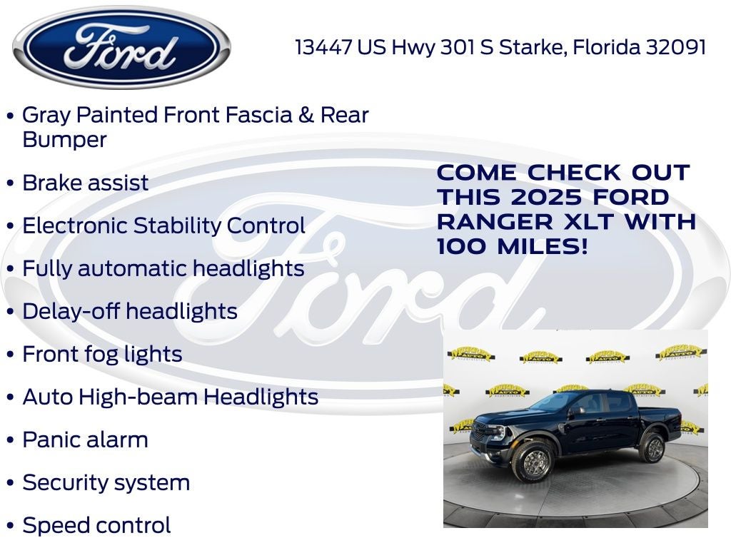 2025 Ford Ranger XLT 300A