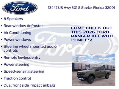2026 Ford Ranger XLT 300A