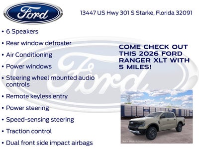 2026 Ford Ranger XLT 300A