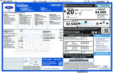 2026 Ford Ranger XLT 301A