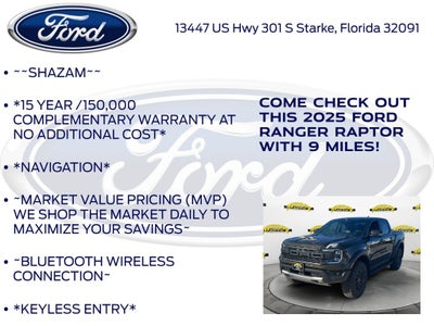 2025 Ford Ranger Raptor 800A