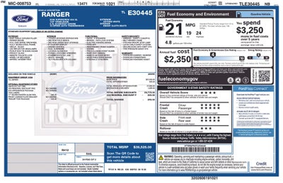 2026 Ford Ranger XL 100A