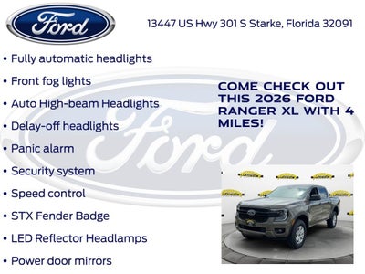 2026 Ford Ranger XL 100A