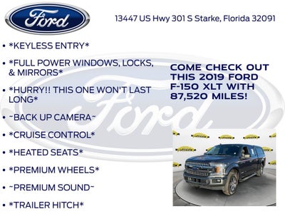 2019 Ford F-150 XLT 302a Max Trailer Tow