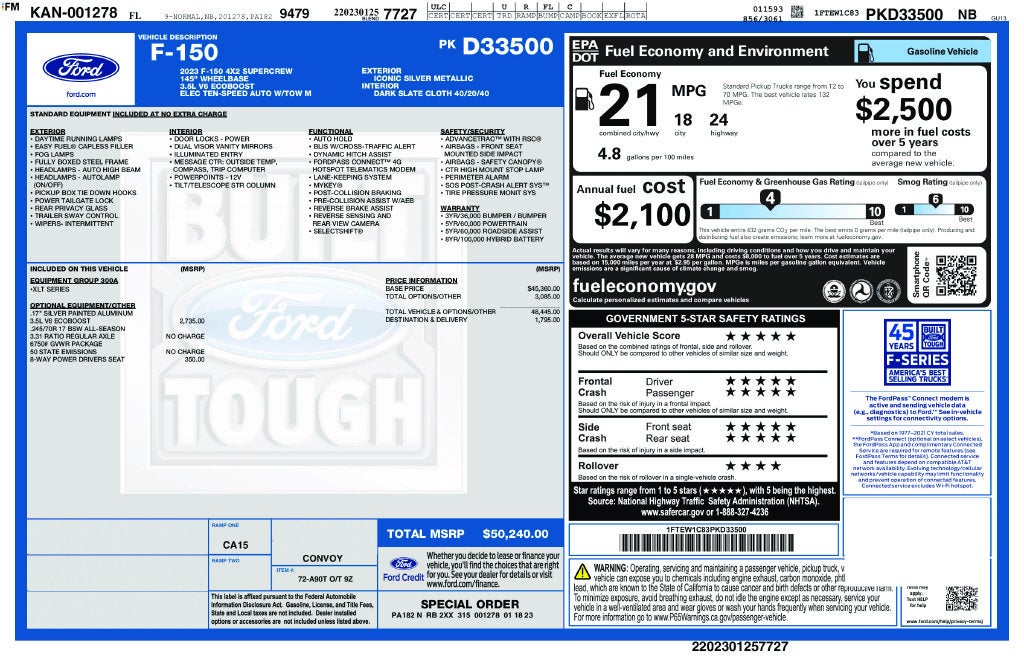 2023 Ford F-150 XLT