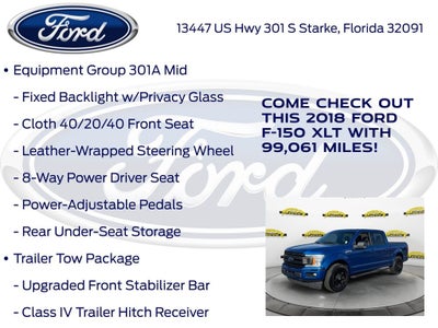 2018 Ford F-150 XLT
