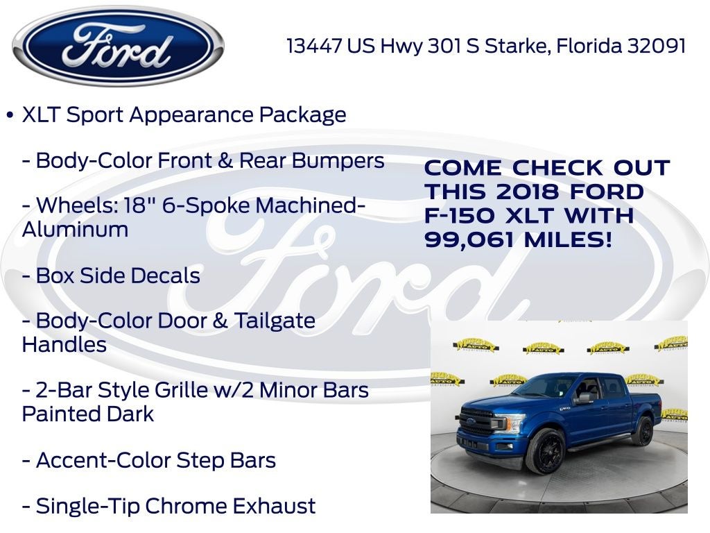 2018 Ford F-150 XLT