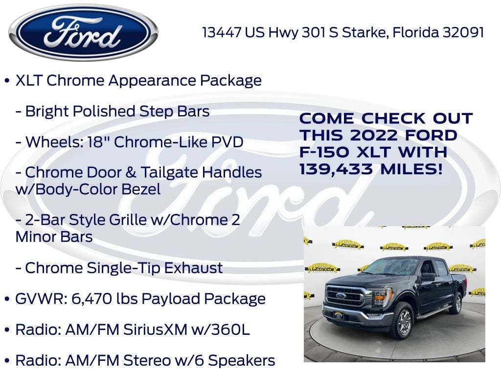 2022 Ford F-150 XLT