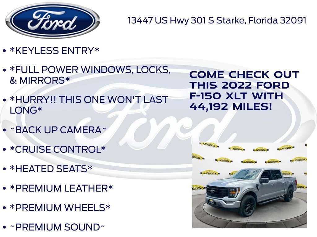 2022 Ford F-150 XLT