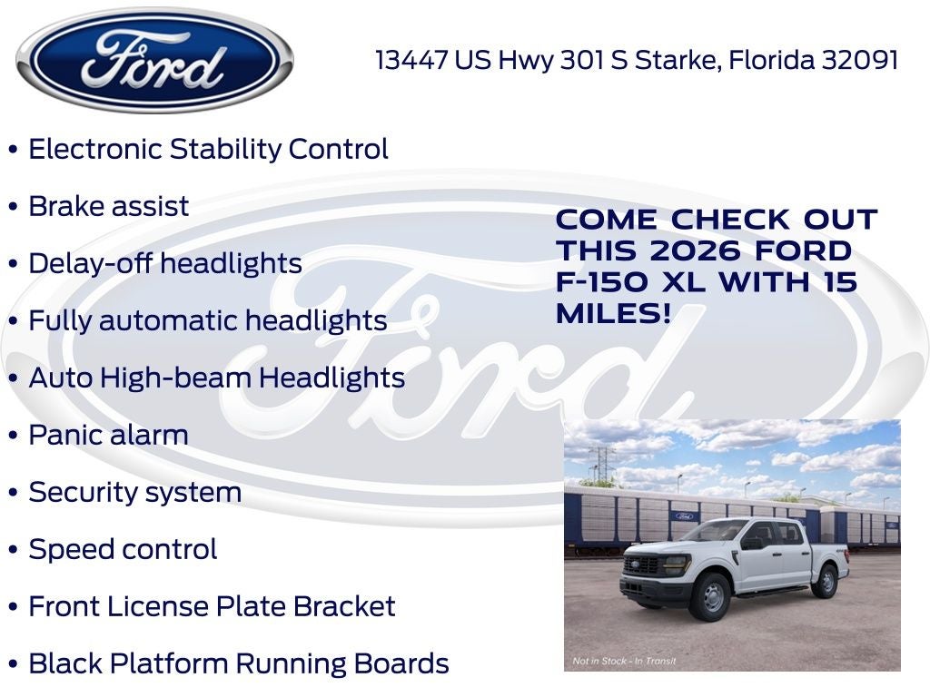 2026 Ford F-150 XL 101A