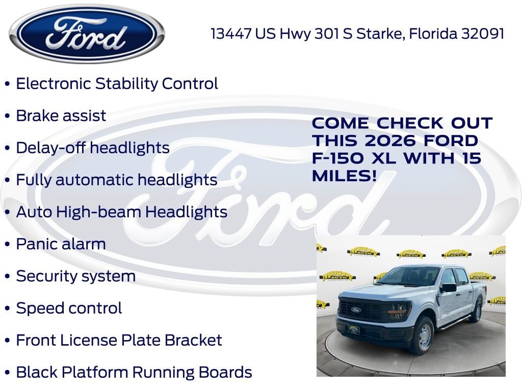 2026 Ford F-150 XL 101A