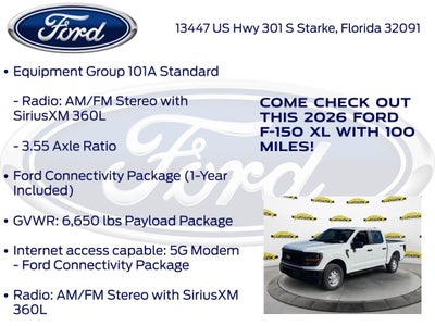 2026 Ford F-150 XL 101A