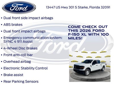 2026 Ford F-150 XL 101A