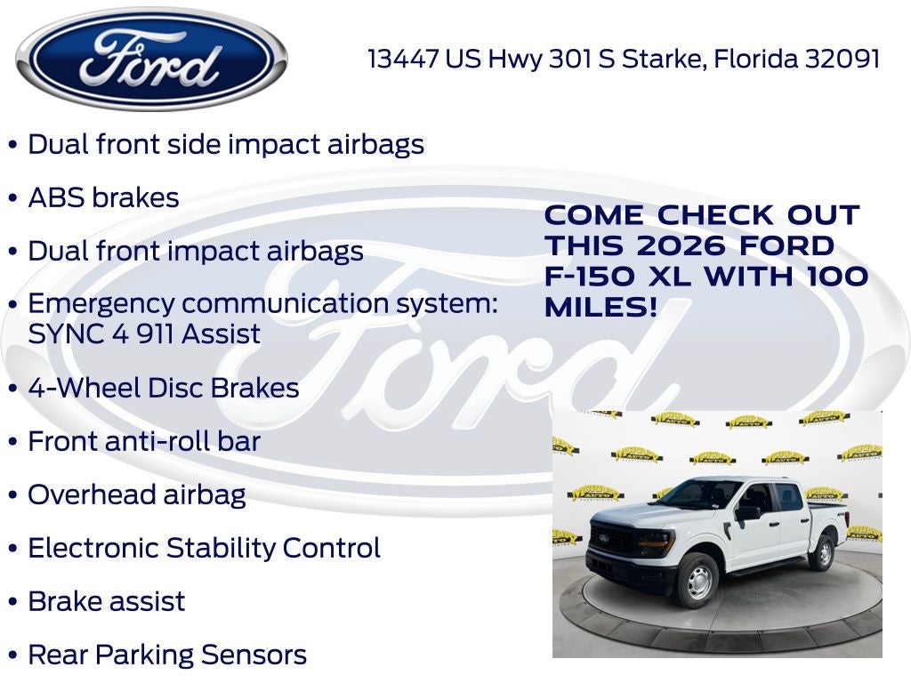 2026 Ford F-150 XL 101A