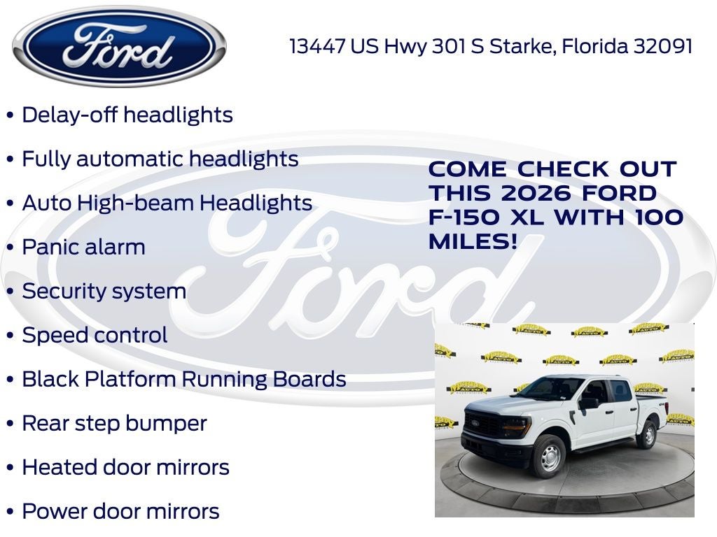 2026 Ford F-150 XL 101A