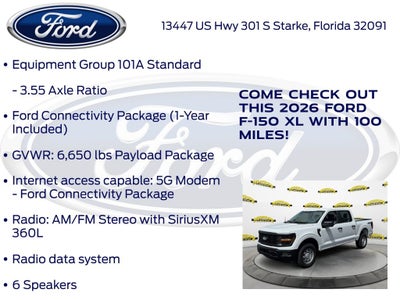 2026 Ford F-150 XL 101A