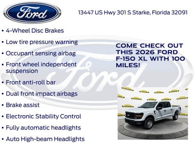 2026 Ford F-150 XL 101A