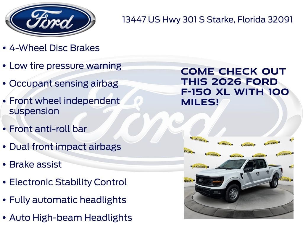 2026 Ford F-150 XL 101A