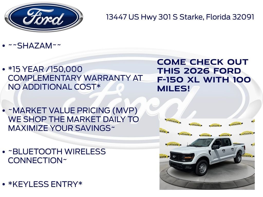 2026 Ford F-150 XL 101A