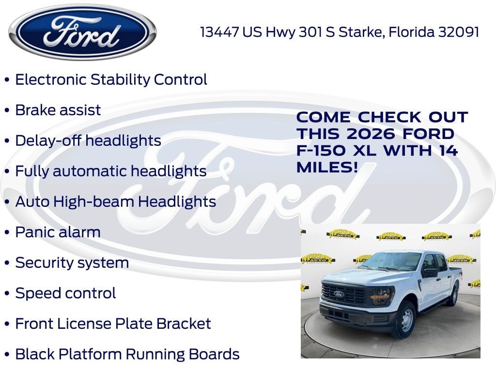 2026 Ford F-150 XL 101A