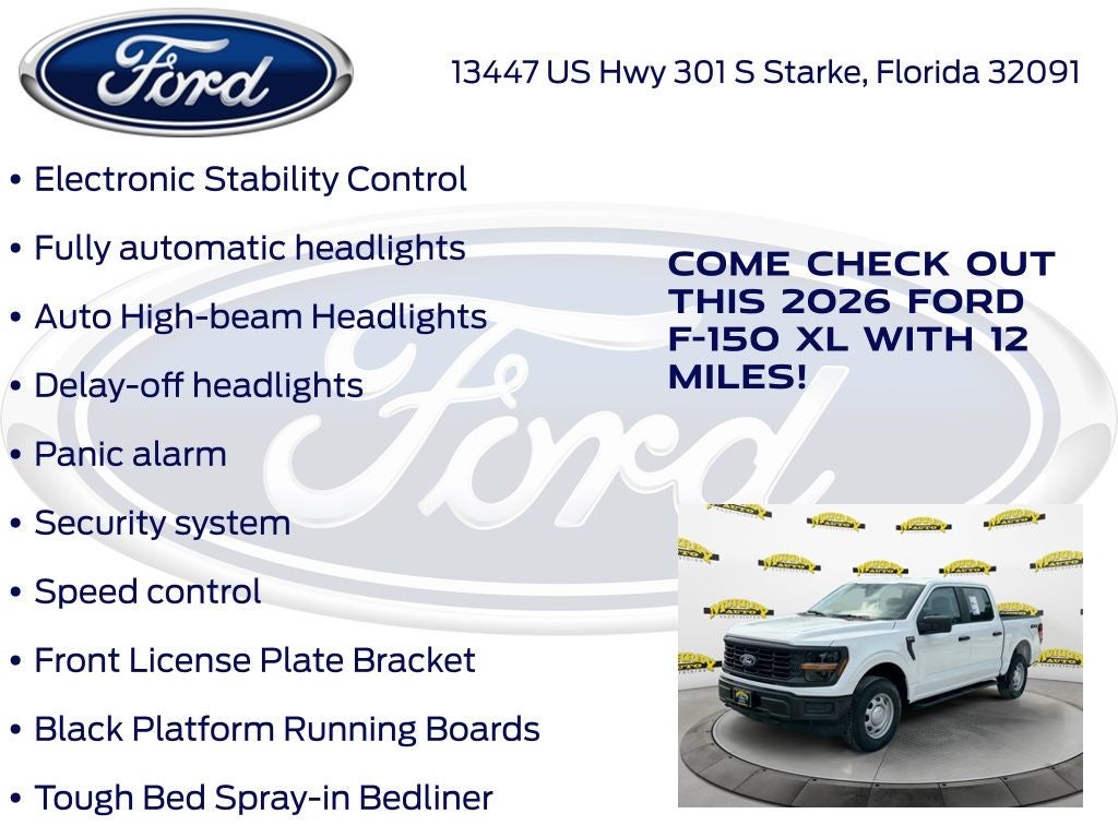 2026 Ford F-150 XL 101A