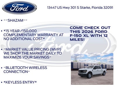 2026 Ford F-150 XL 101A