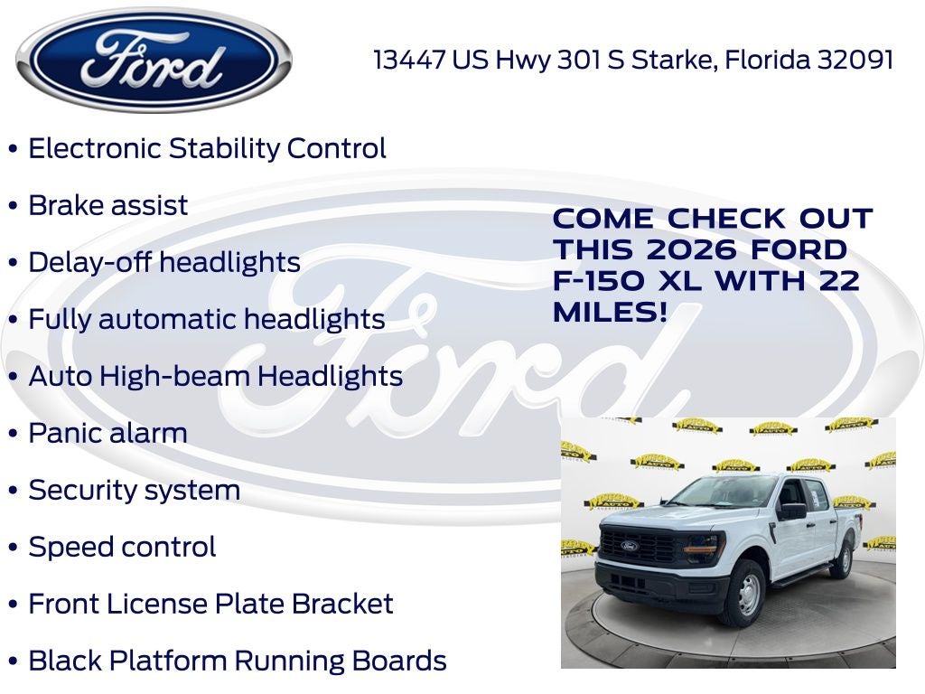 2026 Ford F-150 XL 101A